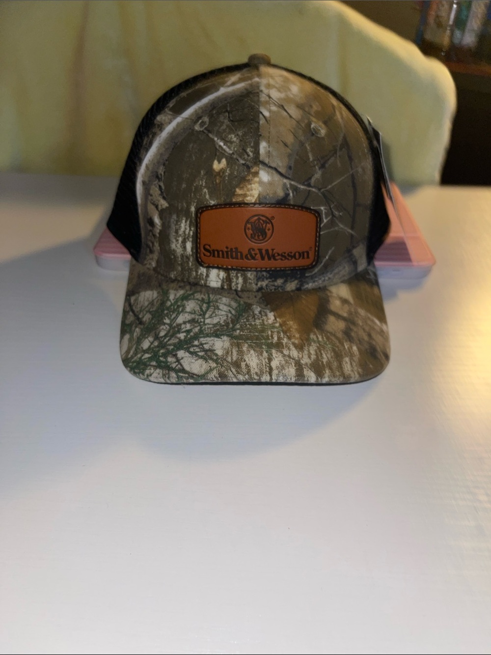 Camo Trucker Hat - Brown/Green